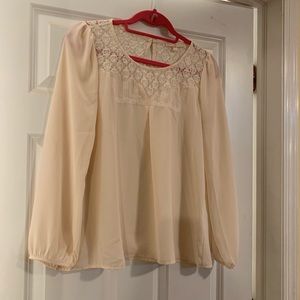 Off white blouse